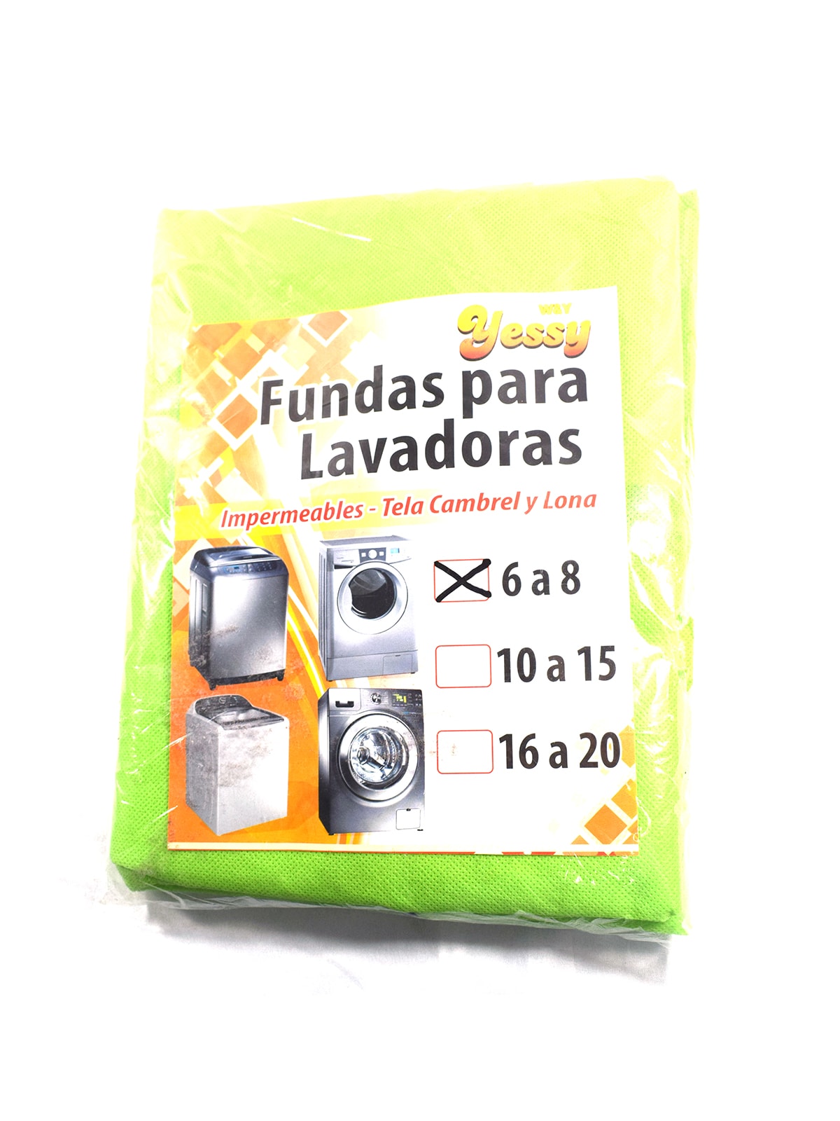 FUNDA PARA LAVADORES COLOR VERDE