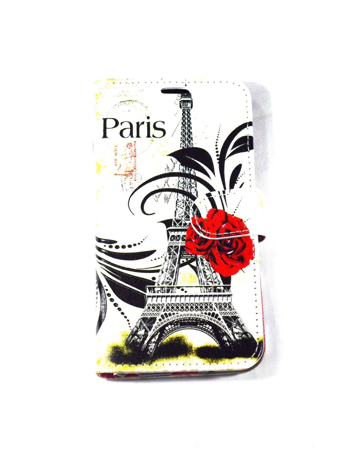 ESTUCHE FUNDA TIPO AGENDA LG Q6 DISEÑO TORRE DE PARIS