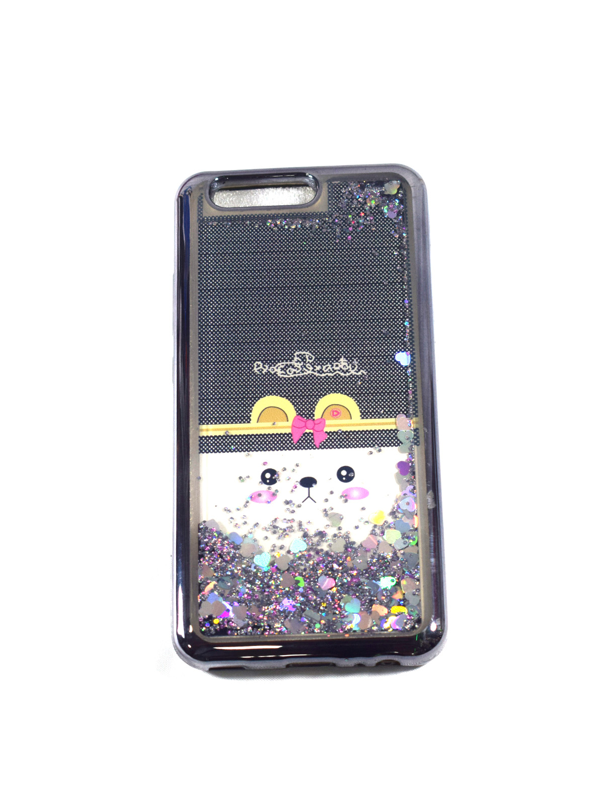 CARCASA PARA iPHONE 7 CON BRILLO/LIQUIDO IPH 7