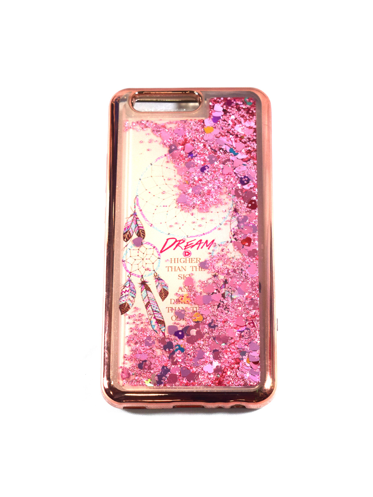 CARCASA PARA iPHONE 7 CON BRILLO/LIQUIDO IPH 7