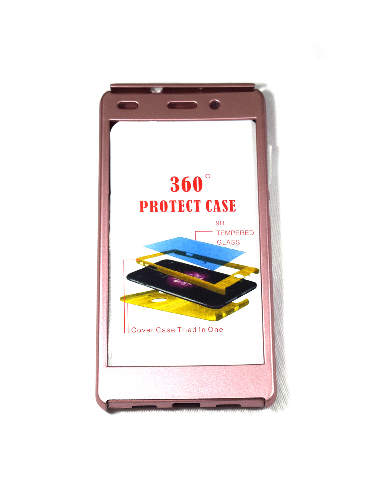 CARCASA PROTECT CASE 360º PARA HUAWEI P8 LITE 2018