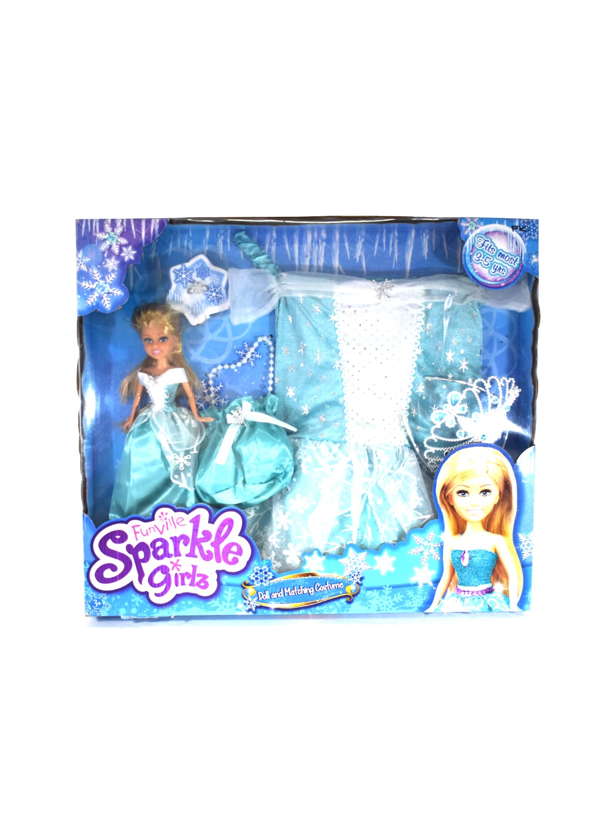 MUÑECA BARBIE FROZEN CON DISFRAZ