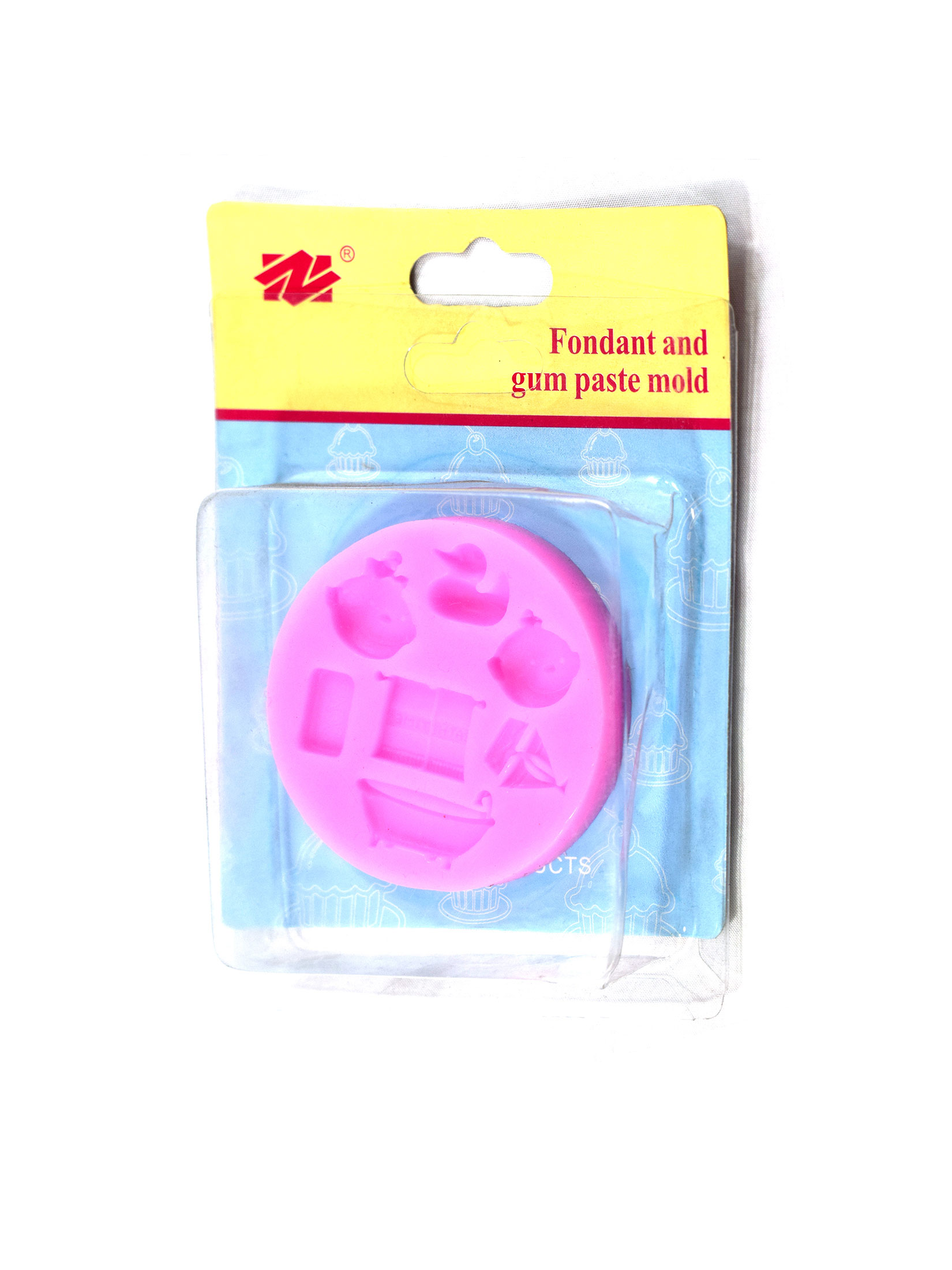 MOLDE DE SILICONA PARA FONDANT