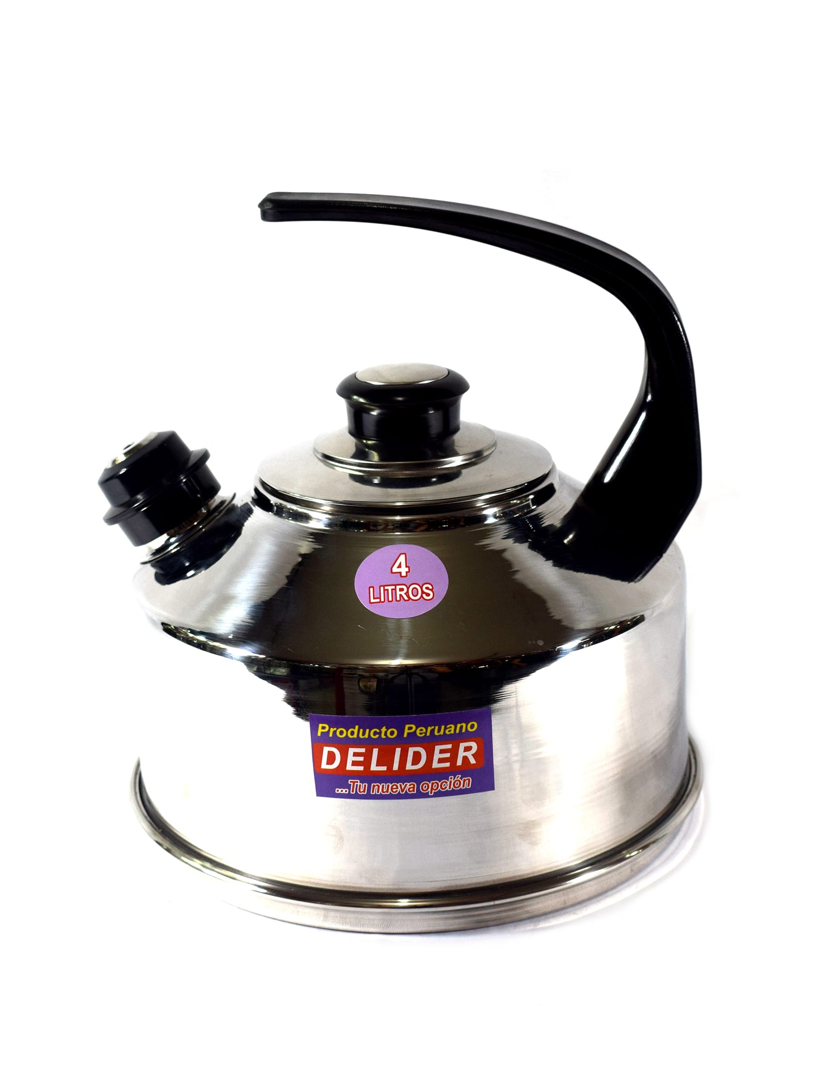 TETERA DE ACERO INOXIDABLE 4LT.