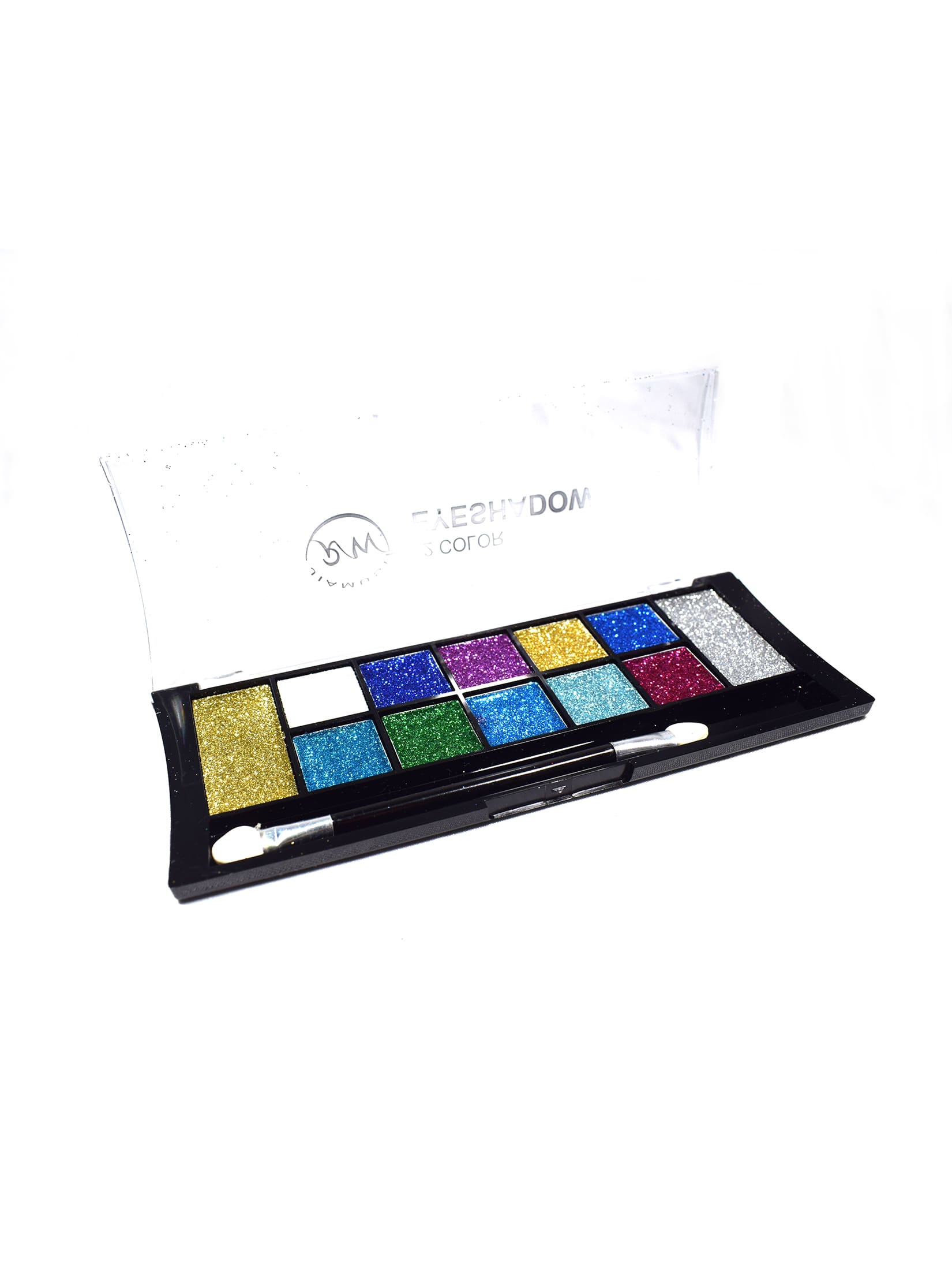 PALETA DE 12 SOMBRAS PARA OJOS CON BROCHA